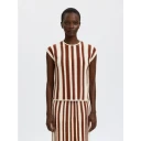 Selected Femme Dame Strikkevarer Brun M,