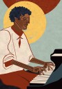 MUSICIAN GUY VIII Poster Plakat / 100x150cm
