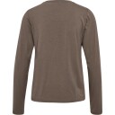 Hummel Hmlyoga Soft Loose W T-Shirt Ls - Brown - S