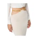 Elisabetta Franchi Dame Skjørt Beige S,