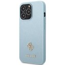 Guess Guhcp13lps4mb Iphone 13 Pro / 13 6.1" Blue/Blue Hardcase Saffiano 4G Small Metal Logo