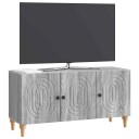 TV skap Grå sonoma 99 x 34,5 x 50 cm Konstruert tre