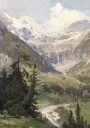 Summer in the Mountains by Konrad Petrides Plakat Plakat / 30x40cm