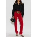 Chloé Dame Jeans Rød W28,