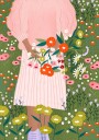 Blossoms in Hand Plakat / 30x40cm