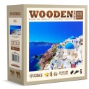 WoodenCity Trepuslespill 1010 Brikker Santorini