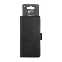 Gear Lommebokdeksel i Skinn for Motorola Moto G22 - Svart