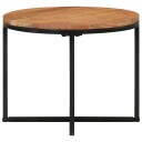 vidaXL Salongbord 45x45x35 cm heltre akasie og jern