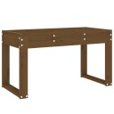  Hagebenk honningbrun 80x38x45 cm heltre furu 825089