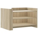  Salongbord sonoma eik 80x50x50 cm konstruert tre 848341