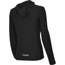 FUSION Recharge Hettegenser Dame Svart XS