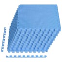 vidaXL Bassenggrunnmatte 40 stk. Blå 14,4 m² EVA Skum