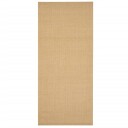 vidaXL Teppe naturlig sisal 66x150 cm
