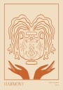 Vessel Collection : Harmony LineArt Plakat / 21x30cm