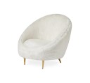 Jonathan Adler Ether fåtölj vit
