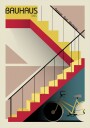 Bauhaus Gestalt. Rad. Moderne Shape. Wheel. Modern Plakat Plakat / 70x100cm
