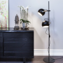 Halo Design D.C 2L Gulvlampe Sort/Tre