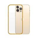 PanzerGlass Mobildeksel iPhone 13 Pro Max AntiBakteriell Transparent MagSafe Tangerine