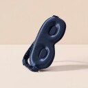 Lenoites Mulberry Silk Contour Sleep Mask Navy 1pcs