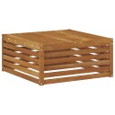  Ute fotstøtte Naturlig 79 x 79 x 37 cm Solid akasietre