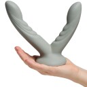 Amaysin Wavy Silikon Dobbeldildo Green