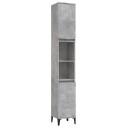  Baderomsskap betonggrå 30x30x190 cm konstruert tre