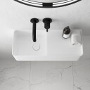 Pulcher Coco 5L Servant 60X25cm Matt Hvit SolidTec