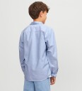 Jack & Jones Junior   Skjorte jjeOxforf Shirt L/S Jnr   Blå