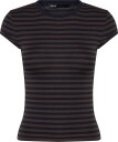 Mango Slim Fit Short Sleeved T Shirt   BROWN   M