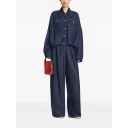 Dries Van Noten Dame Jeans Blå S,