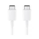 Samsung Ep-Dn975bwe Usb-C Til Usb-C 5A-Kabel 1 M Bulk Erstatningsemballasje Hvit