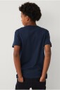 Ellos Collection - T-skjorte med julemotiv - Blå