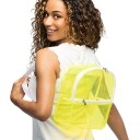 Boland Party Partners Ryggsekk Transparent Neongul 36033
