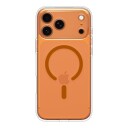 Spigen Mobildeksel Ultra Hybrid MagSafe for iPhone 17 Pro Max Gjennomsiktig/Oransje