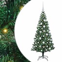  Kunstig Forhåndsopplyst Juletre grønn 120 cm PVC og metall