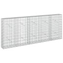 vidaXL Gabion med 3,5 mm tråd og 5x10 cm mesh 250x20x100 cm