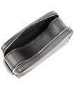 TIGER OF SWEDEN Wynd Wash bag Skinn toalettmappe Black