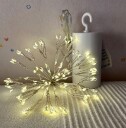 Snøkule lampe med 120 Led-lys