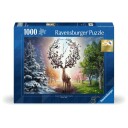Puslespill 1000 Magisk Hjort Ravensburger