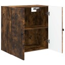 vidaXL Vegghengt skap Røkt Eik 59 x 31 x 60 cm Konstruert tre