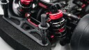 Yeah Racing YA-0530BU Aluminum Adjustable Body Mounts 4pcs Blue