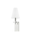 Dooley vegglampe nikkel