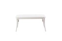 Oliver Benk 100x41 cm Hvit   Hanah Home