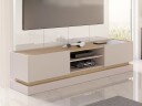 Zelric TV-benk 200 cm - Beige