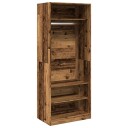  Garderobe gammelt tre 80x50x200 cm konstruert tre 8721158340450