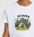 Dickies T skjorte   Leirgrafikk   White   Dickies   10 12 år 140 152   T skjorte   Hvit