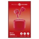 MusicSound SWAG Rød