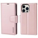 Hanman Miro2 iPhone 14 Pro Lommebok-deksel Roségull