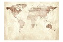 Fototapet Precious Map 300x210 - Finnes i flere størrelser