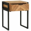 Nattbord 40x35x50 cm Massivt Akasietre
